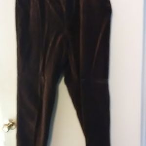 3 piece velvet pants, jacket and vest.